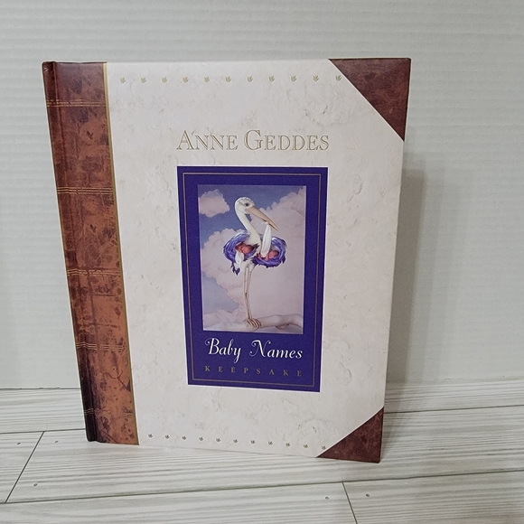 1997 Anne Geddes Baby Names Keepsake Hardback Book 144 Pages Like New Condition - Picture 1 of 9